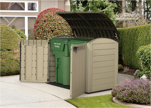 Шкаф ящик уличный пластиковый Стор ит Аут Ультра (STORE-IT-OUT ULTRA) 2000л бежевый