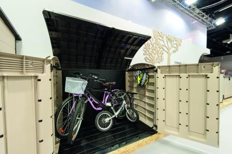 Шкаф ящик уличный пластиковый Стор ит Аут Ультра (STORE-IT-OUT ULTRA) 2000л бежевый