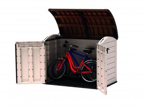 Шкаф ящик уличный пластиковый Стор ит Аут Ультра (STORE-IT-OUT ULTRA) 2000л бежевый