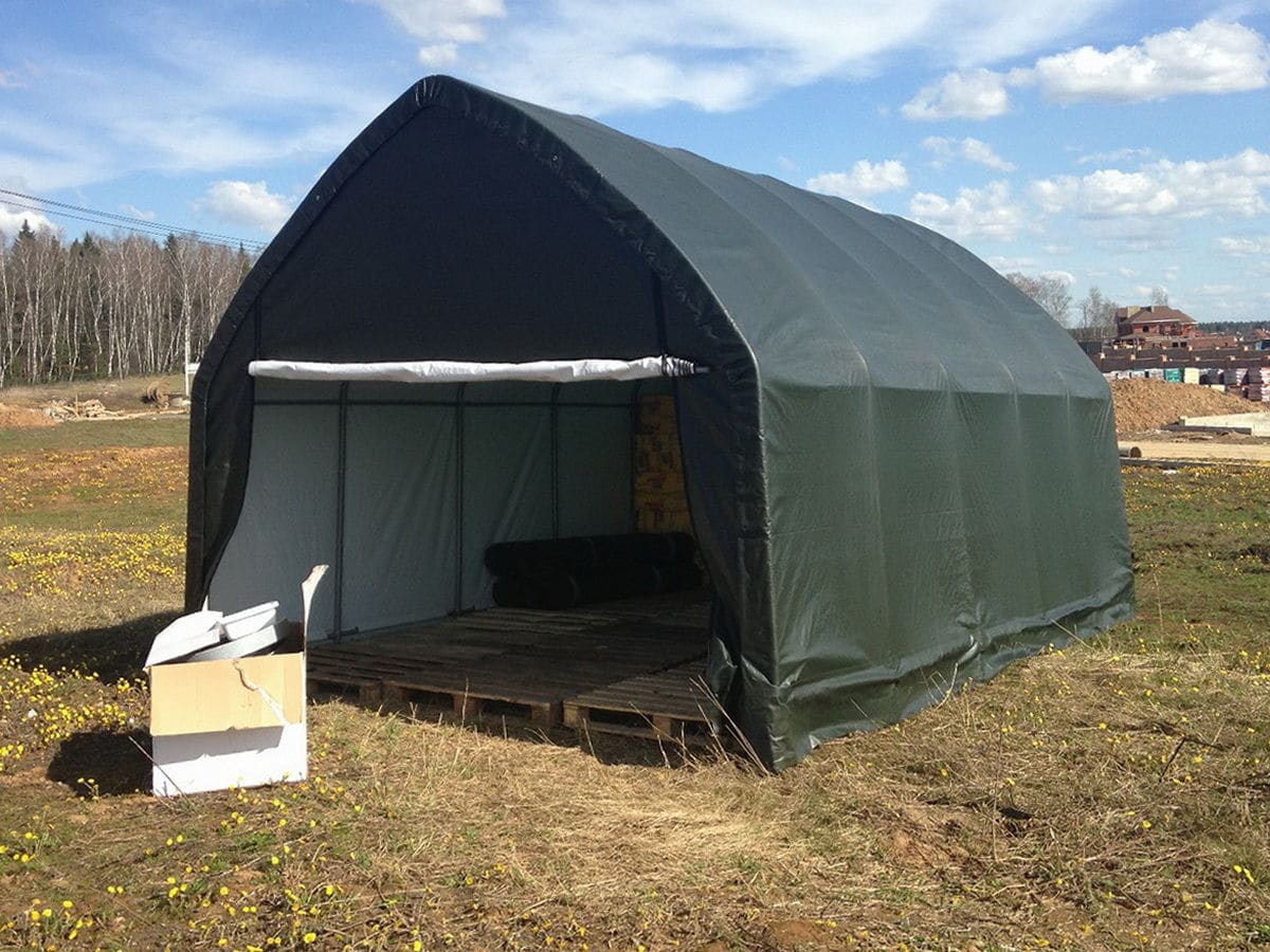 Гараж для джипа 3,9х6,1х3,7м