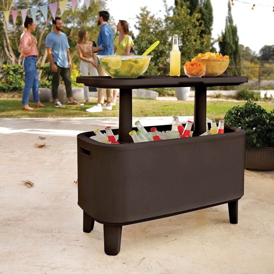 Стол Бриз Бар (Breeze Bar Large Cool Bar) коричневый