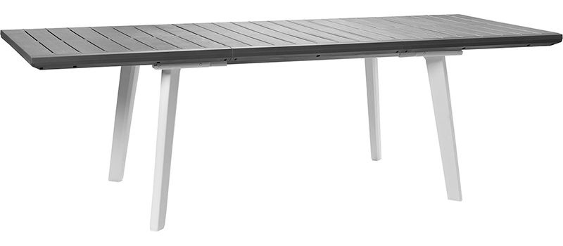 Стол Гармония раздвижной (Harmony Extendable) белый-графит