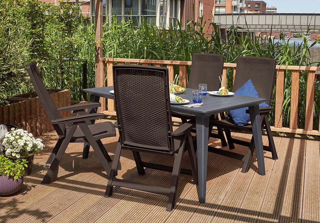 Стол Лима 160 (Lima 160) коричневый