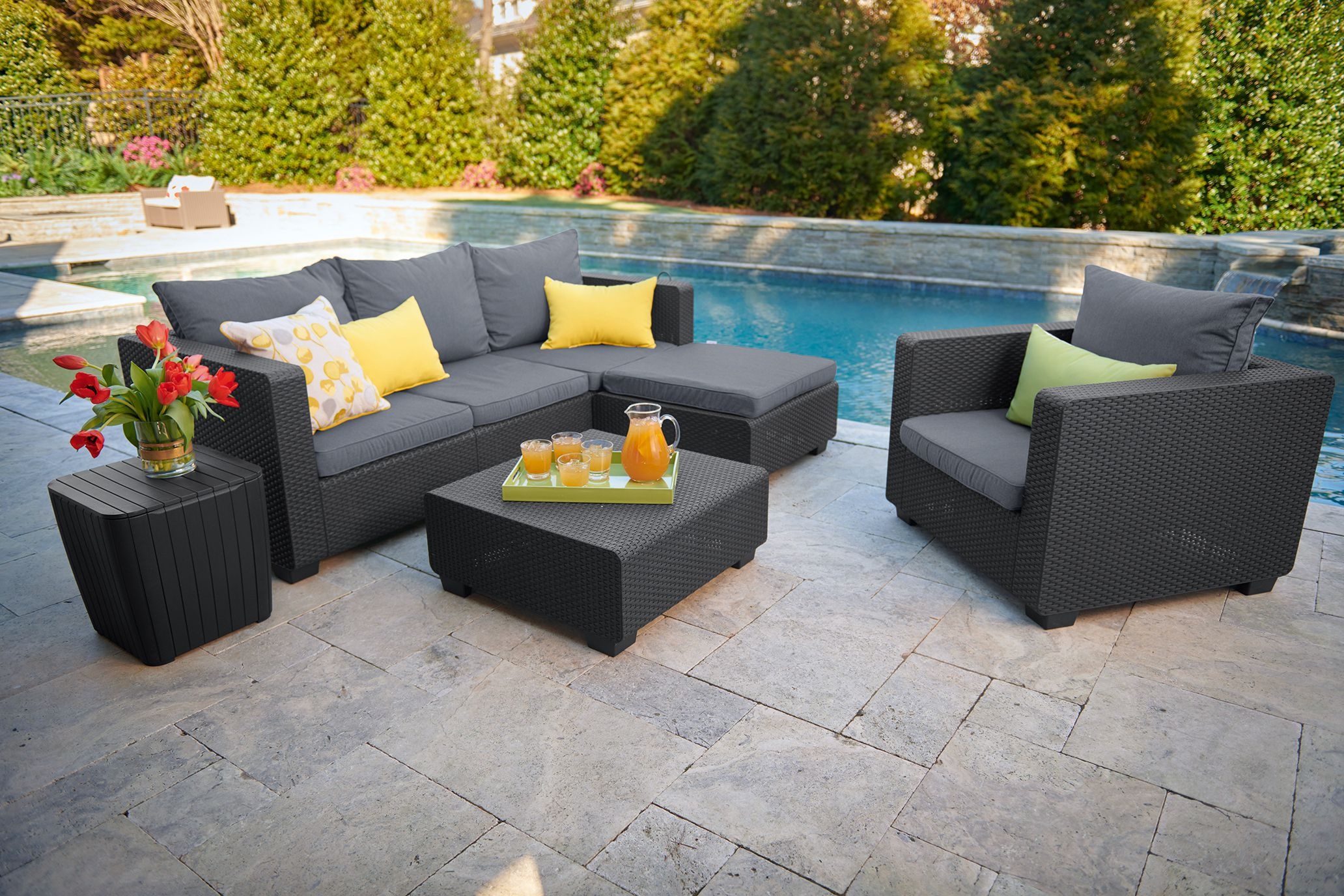 Столик Сальта / Саппоро (Salta / Sapporo table) графит