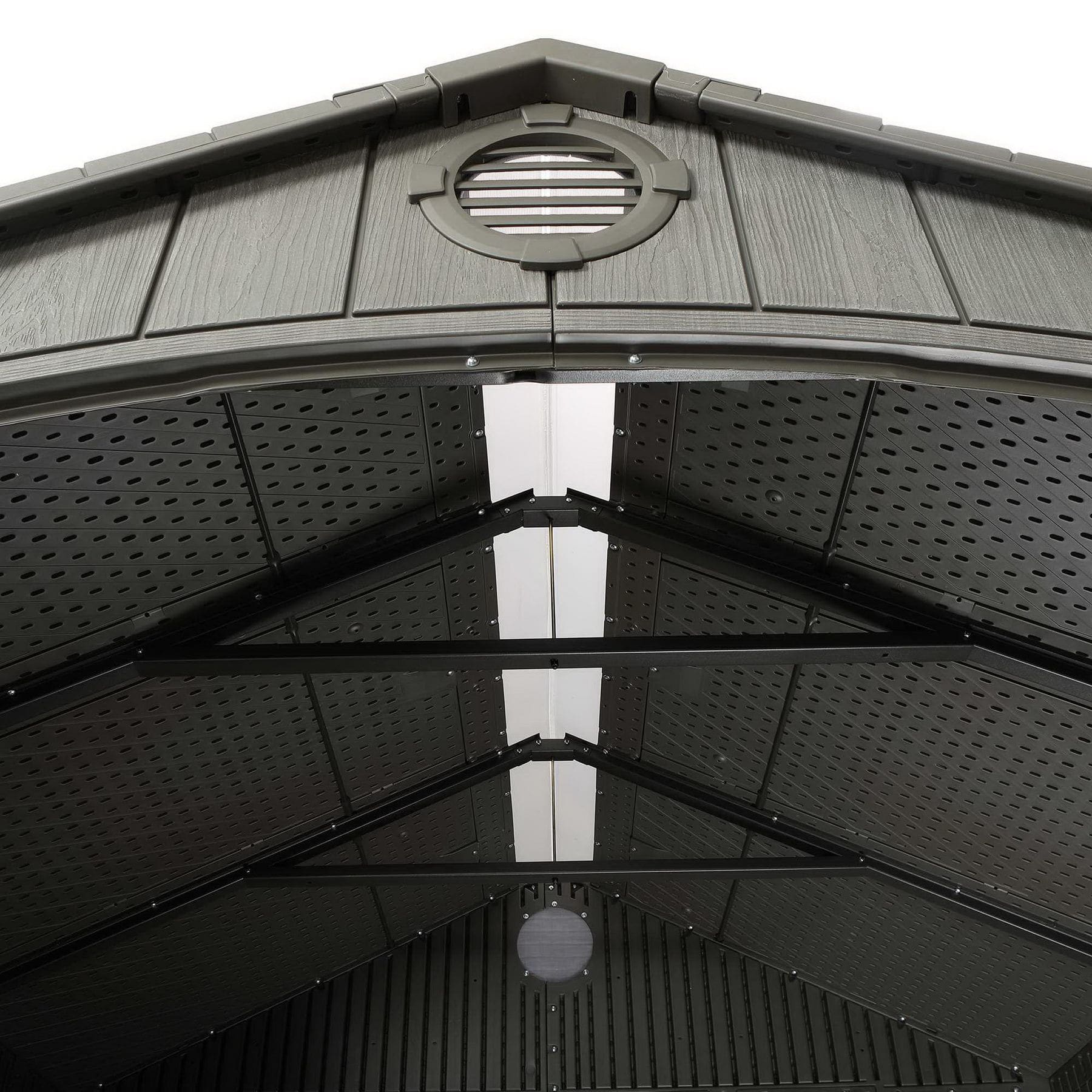 Сарай пластиковый WoodLook 8*10