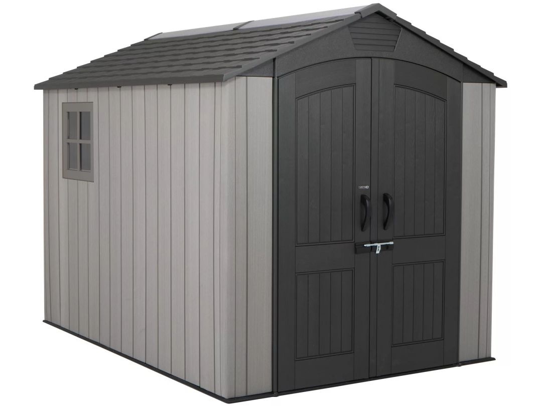 Сарай пластиковый WoodLook 7*9.5